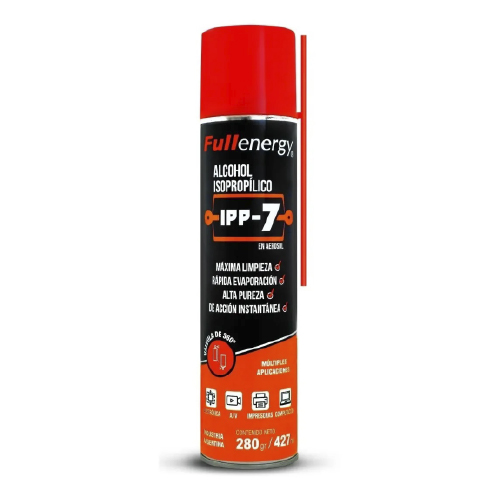 Alcohol isopropilico IPP-7 280g Fullenergy en aerosol